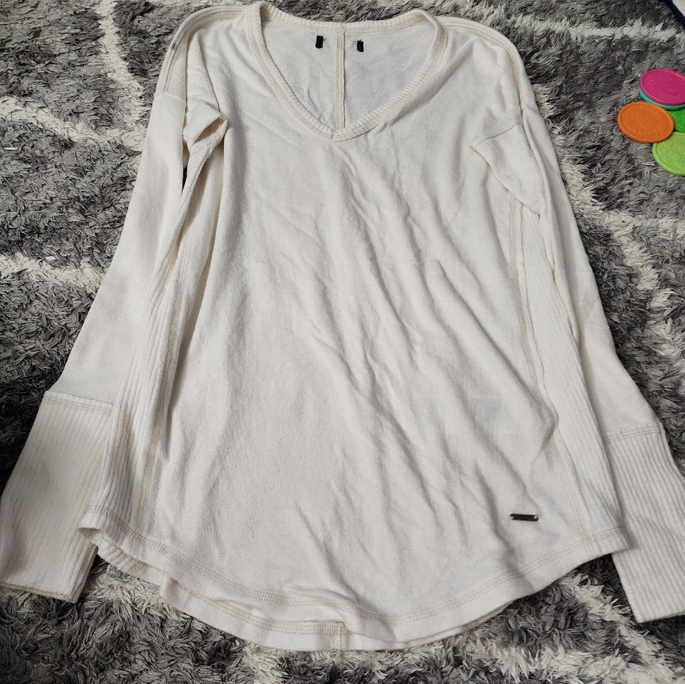 Abercrombie & Fitch Cream Knit Top